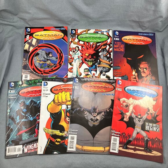 Batman Incorporated DC Comic Book Lot of 9 Asst Issues 2011-13 Grant Morrison - Picture 2 of 5